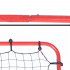 Pared de rebote marco de metal con 1 x 1 M red inclinable "fútbol especial" - D-Work