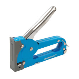 Agrafeuse Manuelle en Acier 4 - 8 mm, Type 53 - Précision et Robustesse pour Bricoleurs - Silverline
