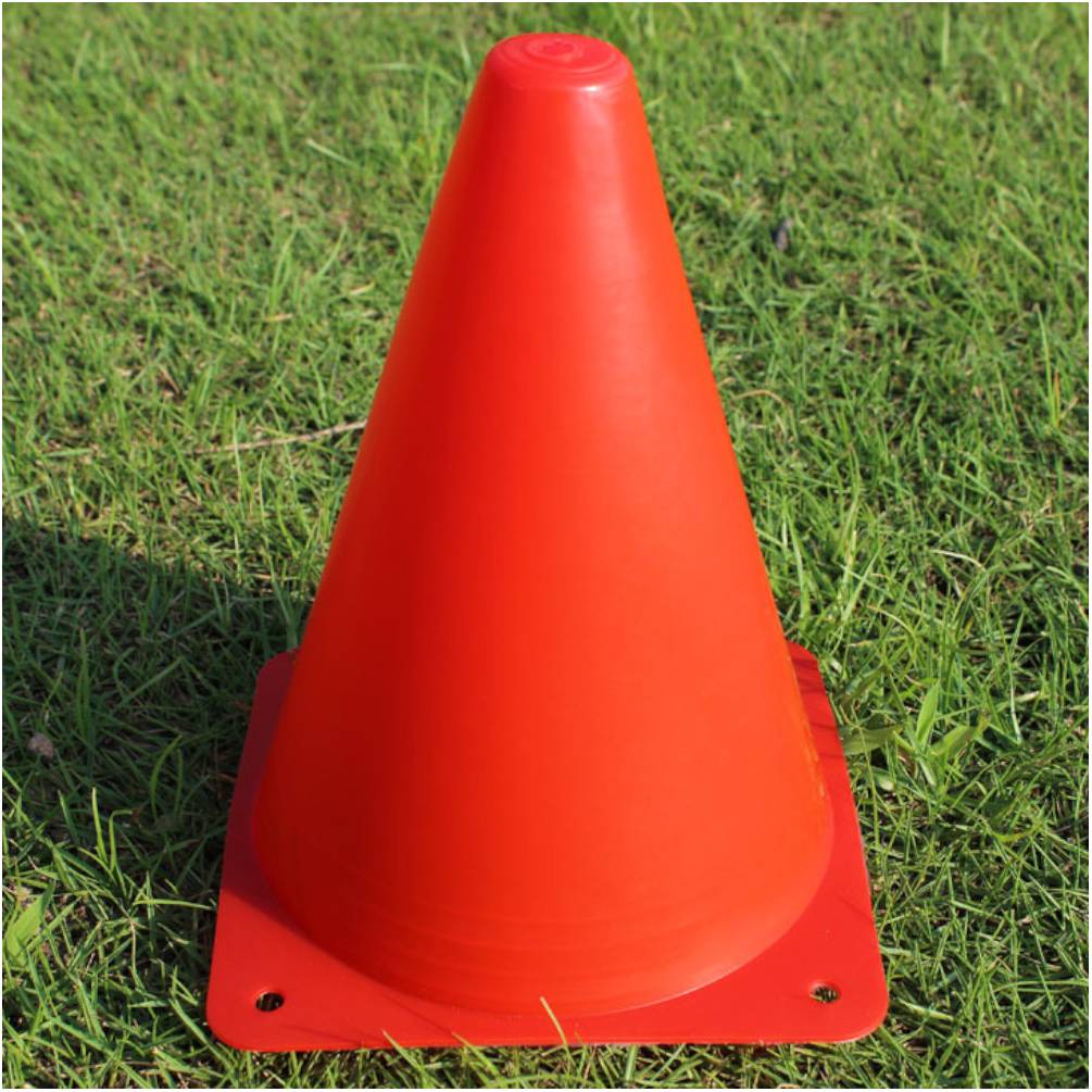 Cônes De Marquage Sportifs - Lot De 20 Ou 50, Diamètre 19 Cm, Couleurs Vives, En PE, Pour Football, Hockey