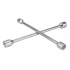 Clé en Croix 17, 19, 21 et 23 mm - Outils Polyvalents pour Mécanique - Précision et Efficacité - Silverline
