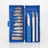 Scalpels Précis - Lot de 16 - Idéal pour Découpe Précise et Détails Fins - Silverline

