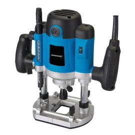 Défonceuse Plongeante 1500W - 1/2", Puissante et Précise pour Usinage du Bois - Silverline
