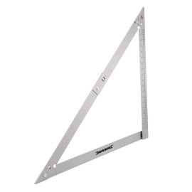 Équerre Pliante 600 mm - Précision et Robustesse - Outil Indispensable pour Menuiserie - Silverline

