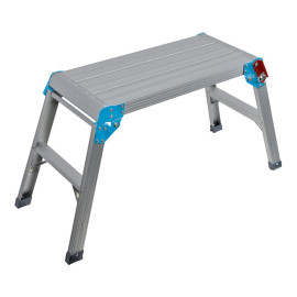 Escabeau Plateforme 500 mm - Robuste et Pratique - Idéal pour Accès en Hauteur - Silverline
