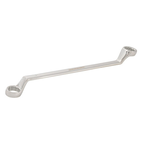 Clé à Œil Bi-Coudée Double 21 x 23 mm – Outil Pratique pour Mécanique – Précision et Efficacité - Silverline
