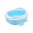 High litter tray for cats 56 x 45 x 23.5 cm + litter scoop to remove excrement - Animood