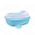 High litter tray for cats 56 x 45 x 23.5 cm + litter scoop to remove excrement - Animood