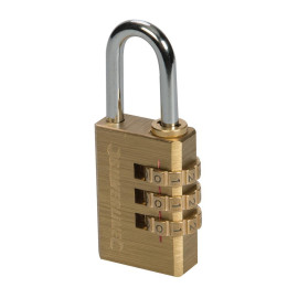 Cadenas à Combinaison en Laiton 3 Chiffres – Sécurisé et Pratique pour Vos Effets Personnels - Silverline
