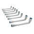 Clés à Pipe 8 pcs de 8 - 19 mm - Ensemble Complet pour Réparation et Entretien - Silverline