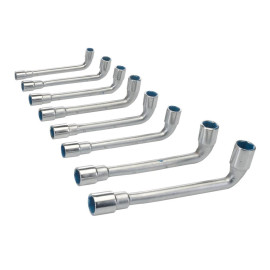 Clés à Pipe 8 pcs 8 - 19 mm - Ensemble Complet pour Réparation et Entretien - Silverline