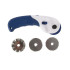 Cutter Rotatif 3-en-1 Lames de Ø 45 mm – Précision et Polyvalence – Idéal pour Loisirs Créatifs - Silverline