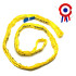 Estrope synthétique B 22 Long. tendue : 3 mètres CU : 3000 Kg Jaune NF-EN 1492-2 coeff 7.1 - Cobaltix
