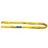 Estrope synthétique B 22 Long. tendue : 3 mètres CU : 3000 Kg Jaune NF-EN 1492-2 coeff 7.1 - Cobaltix