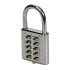 Cadenas à Combinaison 10 Chiffres 38 mm – Sécurisé et Pratique pour Vos Effets Personnels - Silverline