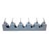 Support mural 11 accessoires de 5 porte-outils jardin/atelier et cintre 6 pcs - 884002 - Beast