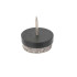 Sortiment von 24 Filzgleitern zum Annageln D. 24 mm für Möbel, Stühle - 598240 - - - - - - - - - - - - - - - - - - - - - - - - -