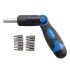 Tournevis à Cliquet Multi-Embout 3 Modes - Précision et Polyvalence - Outil Indispensable - Silverline