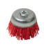 Brosse Boisseau à Fils Abrasifs 75 mm - Grossier - Finition Parfaite pour Métal - Silverline