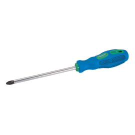 Tournevis à Usage Général Pozidriv PZ1 - 75 mm - Précision et Confort d'Utilisation - Silverline