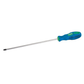 Tournevis à Usage Général Pozidriv PZ2 250 mm - Précision et Confort d'Utilisation - Silverline