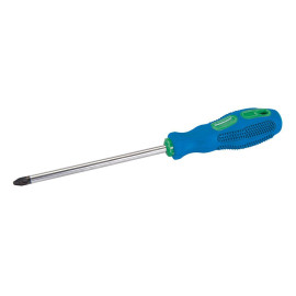Tournevis à Usage Général Pozidriv PZ2 100 mm - Précision et Confort d'Utilisation - Silverline