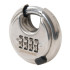 Cadenas à Combinaison 4 Chiffres en Acier Inoxydable 70 mm – Sécurisé et Durable - Silverline