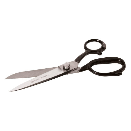 Ciseaux de Tailleur 200 mm - Précision et Confort d'Utilisation - Idéal pour Couture - Silverline