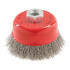 Brosse Boisseau à Fils d'Acier Inoxydable 75 mm – Nettoyage Efficace et Durable - Silverline