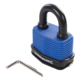 Cadenas à Combinaison 4 Chiffres 50 mm - Résistant aux Intempéries - Sécurisez Vos Effets Personnels - Silverline