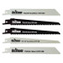 Lames de Scie-Sabre 150 mm - Lot de 5 - Découpe Précise et Efficace - Triton