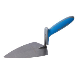 Truelle à Briqueter 200 x 105 mm - Poignée Caoutchoutée - Outil Pratique pour Maçonnerie - Silverline
