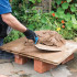 Truelle à Briqueter 200 x 105 mm - Poignée Caoutchoutée - Outil Pratique pour Maçonnerie - Silverline