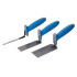 Truelles à Lisser à Poignée Caoutchoutée - Lot de 3 - Outils Pratiques pour Finitions Parfaites - Silverline