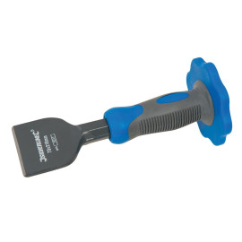 Ciseau de Maçon avec Pare-Coups 70 x 216 mm – Outil Précis et Durable pour Maçonnerie - Silverline