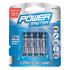 Piles Alcalines Super LR03 AAA – Lot de 4 Pcs – Énergie Fiable et Durable - Powermaster