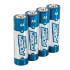 Piles Alcalines Super LR6 AA - Lot de 4 Pcs - Énergie Fiable et Durable - Powermaster