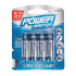 Piles Alcalines Super LR6 AA - Lot de 4 Pcs - Énergie Fiable et Durable - Powermaster