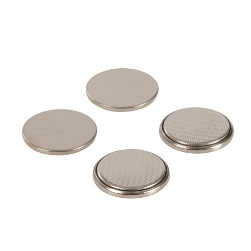 Piles Bouton Lithium CR2025 – Lot de 4 – Longue Durée et Fiabilité - Powermaster