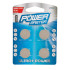 Piles Bouton Lithium CR2025 – Lot de 4 – Longue Durée et Fiabilité - Powermaster
