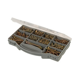 Vis à Tête Fraisée Bichromatées - Lot de 780 pcs - Résistantes et Polyvalentes - Fixman