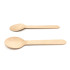 100 disposable wooden spoons 34 x L. 160 mm, recyclable, biodegradable 100% Ecological - 997070 - Beast