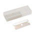 Lames pour Grattoir - 10 pcs 38 x 19 x 0,25 mm - Outils de Décapage Efficaces - Silverline