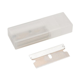 Lames pour Grattoir - 10 pcs 38 x 19 x 0,25 mm - Outils de Décapage Efficaces - Silverline