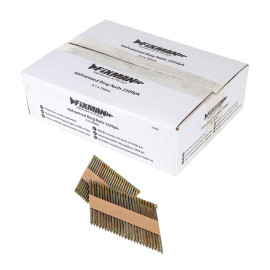 Clous Annelés Galvanisés 3,1 x 75 mm – Lot de 2500 – Résistants à la Rouille et Durables - Fixman