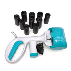 Pelle compacte ramasse crottes de chien + 150 sacs de récupération - Animood