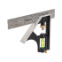 Équerre Combinée 150 mm – Précision et Polyvalence – Outil Indispensable pour Bricoleurs - Silverline