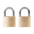 Cadenas Interchangeables 40 mm - Lot de 2 - Sécurisez Vos Effets Personnels - Silverline