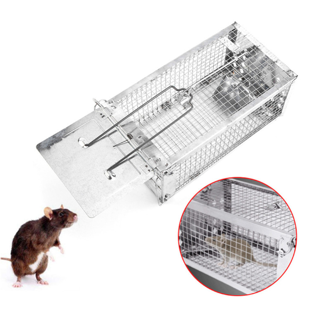 JER Lot de 8 Pièges à Souris Réutilisables Piege Souris Piege Rat