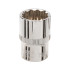 Douille Métrique 12 Pans 1/2" 19 mm – Outil Précis et Durable pour Mécanique - Silverline