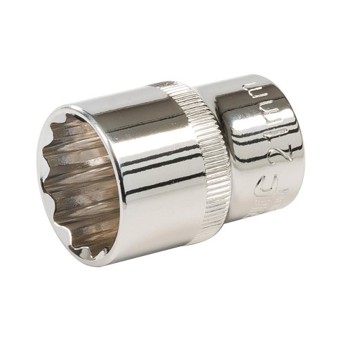 Douille Métrique 12 Pans 1/2" 21 mm – Outil Précis pour Mécanique – Idéal pour Réparations - Silverline